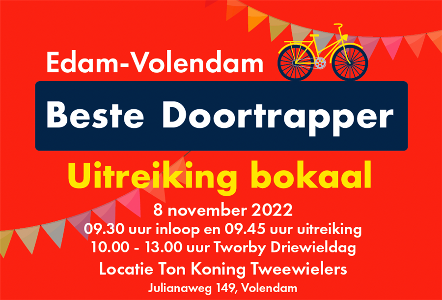 Message De ‘Beste Doortrapper 2022’ van Edam-Volendam is bekend! bekijken